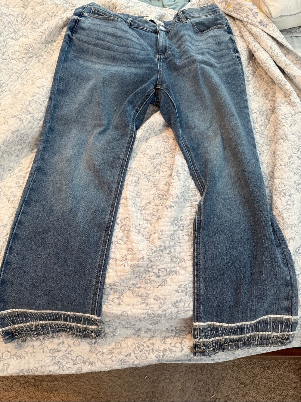 Cato’s est 1948 ladies size 14 Blue Denim Jeans - Classic Straight Fun details
